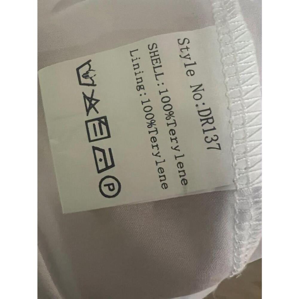 Women's Exlura Casual Mini Dress - White - M NWT boho style - Picture 8 of 8